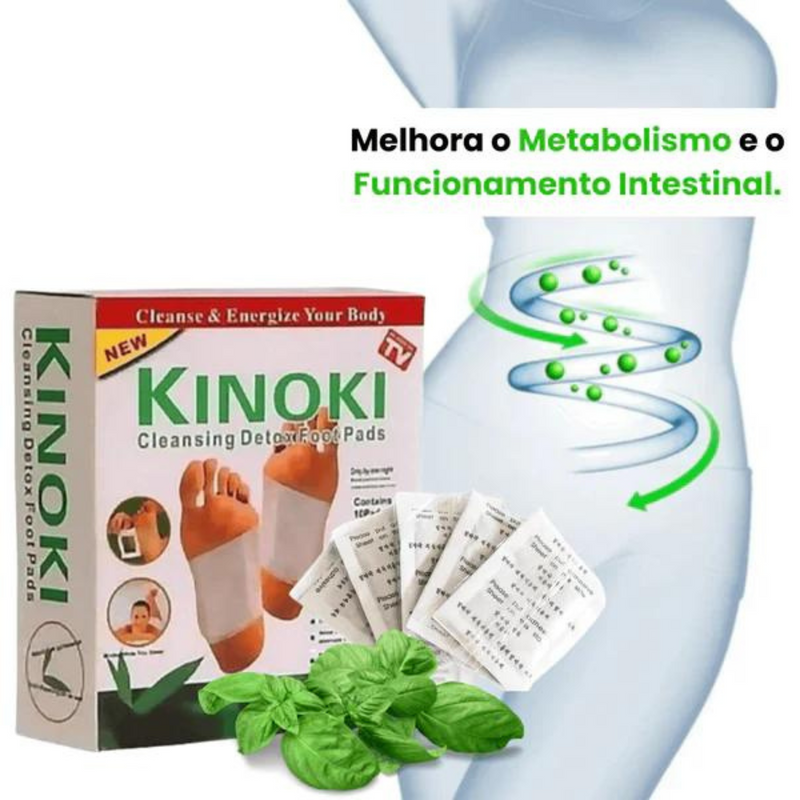 Kit Adesivo Detox - Elimina Dores, Inchaços e Desintoxica - 100% Natural